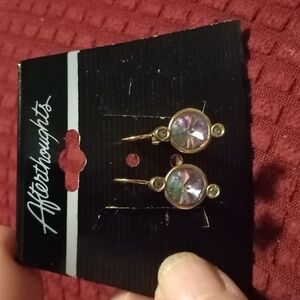 Afterthoughts vintage pierced earrings